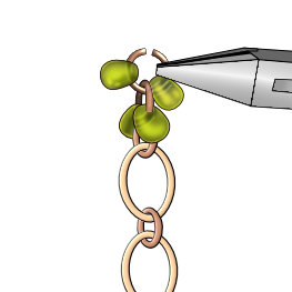 Through The Grapevine Necklace Instructions